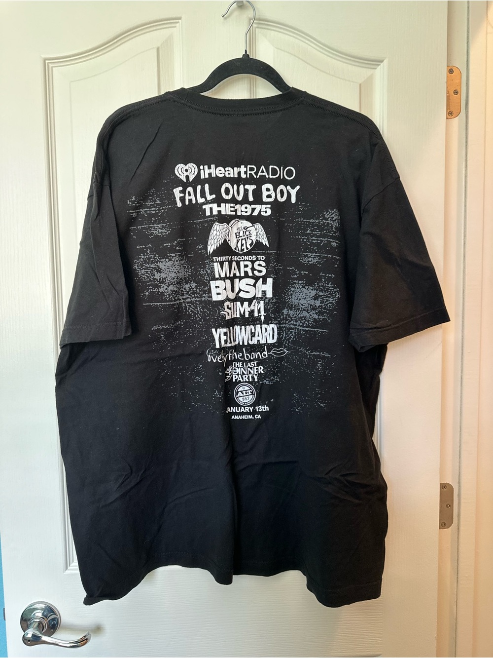 iHeartRadio ALTer Ego 2024 Concert T-Shirt Black Alternative Band Tee XXL